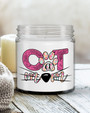 Cat mom candle gift for cat lover cat mom gift