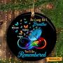 As Long As I Breathe You'll Be Remembered Personalized Cardinal Memorial Ornament, Remembrance Ornament, Memorial In Heaven, Memorial Gift
