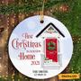 Personalized Our First Home Christmas Ornament, Housewarming 1st Christmas in New Home Gift, House Warming Gift, New Parent Gift