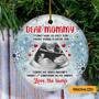 Personalized First Time Mom Christmas Gifts From The Bump Photo First Christmas Ornament, Gift For Mom To Be, New Mom Gift, Expecting Mom