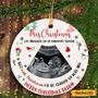 Personalized Gift For Daddy To Be You Are Already My Hero Ornament, New Dad Gift, Pregnancy Gift, Bump's First Christmas, Expecting Dad