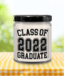 Class of 2022 Graduate Candle 9oz Vanilla Scented Soy Wax Blend Candles Funny Gifts