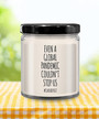 Funny Graduation Gift for Classmate Fellow Graduate Class of 2022 Seniors 2022 9oz Vanilla Scented Soy Wax Blend Candles