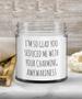 Funny Valentine's Day Boyfriend Gift for Him Charming Awkwardness Candle 9oz Vanilla Scented Soy Wax Blend