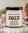 Senior 2022 Class of 2022 Gifts for Friends Graduation Keepsake 9oz Vanilla Scented Soy Wax Blend Candle Senior 2022 Class of 2022 Gifts for Friends Graduation Keepsake 9oz Vanilla Scented Soy Wax Blend Candle
