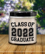 Class of 2022 Graduate Candle 9oz Vanilla Scented Soy Wax Blend Candles Funny Gifts