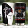 A Child of God a Man of Faith a Warrior of Chirst Jesus Tumbler-Christian Gift For Birthday, Christmas Gifts for Dad Father Grandpa, 20oz Stainless Steel Tumbler Cup with Lid Cold & Hot Water Coffee Color 2