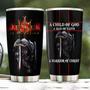 A Child of God a Man of Faith a Warrior of Chirst Jesus Tumbler-Christian Gift For Birthday, Christmas Gifts for Dad Father Grandpa, 20oz Stainless Steel Tumbler Cup with Lid Cold & Hot Water Coffee Color 3