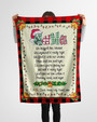 Christmas Gift For Grandma-Nana Christmas Font Blanket