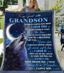 Gift Blanket For Grandson- A Precious Little Angel