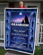 Gift Blanket For Grandson-Forever & Ever