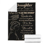 Gift For Daughter - I Am The Storm, Strong Girl 1 - Blanket Lt
