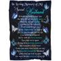 Memorial Blanket - In Loving Memory Of My Special Husband Fleece Blanket Home Decor Bedding Couch Sofa Soft And Comfy Cozy Memorial Gift