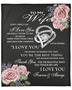Personalized Blanket To My Wife Every Times I Say I Love You Forever & Always, Gift For Wife Husband Fleece Blanket