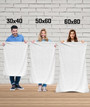 Personalized To My Daughter, Whenever You Feel Overwhelmed Remember Whose Daughter You Are Fleece Blanket