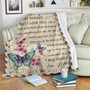 To My Daughter - I Love You - Blanket