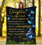 Your Life Is A Beautiful Gift Daughter - Blanket