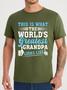 This Is What The World's Greatest Grandpa Looks Like Men's T-shirt
