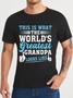 This Is What The World's Greatest Grandpa Looks Like Men's T-shirt