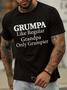 Funny Grandpa Gift Grumpa Men's T-shirt
