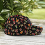 Cinco De Mayo Sugar Skull Chilies Tacos Baseball Cap Hat