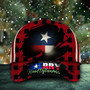 Merry Kiss My Texass Hat Red Plaid Buffalo USA Texas Flag Cap Best Christmas Gifts Hat