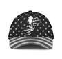 American Skull Cap, Skull Gift, Skull Hat, America Skull Baseball Cap Gift For Men Dad Hat
