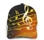 Unisex Cap Printed Baseball Cap Gold Musical Note Music Fashion Caps Trucker Hats Hip Hop Hat