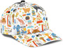 Cat Tool Doctor White Printed Unisex Hat Classic Cap, Snapback Cap, Baseball Cap Hat