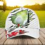 Custom With Name Baseball Cap Hat For Golf Man, Plan For The Day With Golf, Gift A Golf Lover Hat