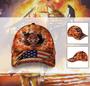 Hell Was Full So I Came Back Steel and Fire American Flag Hat Classic Cap Hat