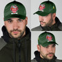 Hussey Coat Of Arms Irish Family Crest St Patrick's Day Hat Classic Cap Hat