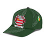 Hussey Coat Of Arms Irish Family Crest St Patrick's Day Hat Classic Cap Hat
