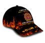 Personalized I Maybe Old But I Was In The Fire Department When It Was Cool Firefighter Hat Classic Cap Hat
