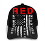 Red Friday Remember Everyone Deployed Hat Printing Baseball Cap Hat
