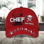 Custom All Over Print Baseball Cap For Master Chef, Chef Baseball Cap, Hat, Birthday Present For Master Chef Hat