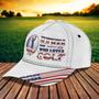 Custom With Name A Cap For Golf Man, Never Underestimate An Old Man Who Loves Golf, Cap Hat For Golf Lover Hat