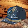 Customized Guitar Hat Custom Name Guitar Players, Guitar Baseball Cap for Boyfriend and Girlfriend Birthday Hat