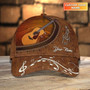 Customized Guitar Gift for Him, Guitar Hat Guitar Cap All Over Printed for Son, Boyfriend Hat