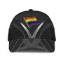 LGBT Cap Love Is Love Dragon Ripped Jean Background LGBT Baseball Cap Hat, Gay Pride Accessories Hat