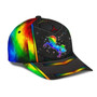 LGBT Cap Love Is Love Dragon Ripped Jean Background LGBT Baseball Cap Hat, Gay Pride Accessories Hat