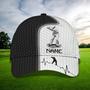 Personalized Baseball Cap For Golf Men, Classic Golf Cap, Baseball Golfer Hat, Golf Man Hats Hat