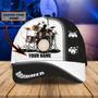 Personalized Full Print Drum Cap Hat, To My Husband Drummer Gift, To My Boy Drummer, Drummer Cap Hat