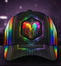 Pride Baseball Cap, We Are All Human LGBT All Over Printed Baseball Cap Hat, Pride Accessories Hat
