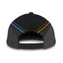 Custom Name Colorful Heart Pride Cap For Couple Gay Man, Be Strong Lgbt Printing Baseball Cap Hat