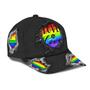 Custom Name Gay Baseball Cap, Being Gay Is A Blessing Lgbt Printing Baseball Cap Hat