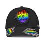 Custom Name Gay Baseball Cap, Being Gay Is A Blessing Lgbt Printing Baseball Cap Hat