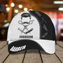 Personalized Barber Shop All Over Printed Cap, Tools Of Barber Hat for Barber Man Hat