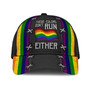 Retro LGBT Pride Classic Cap, Love Is Love Printing Baseball Cap Hat, Gay Pride Accessories Hat