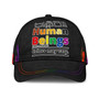 Retro LGBT Pride Classic Cap, Love Is Love Printing Baseball Cap Hat, Gay Pride Accessories Hat